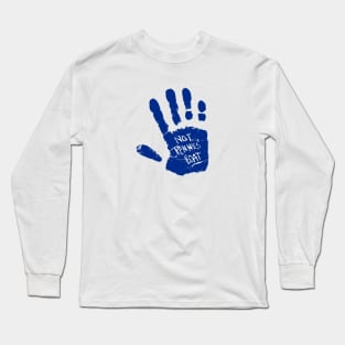 Not Penny's Boat (blue) Long Sleeve T-Shirt